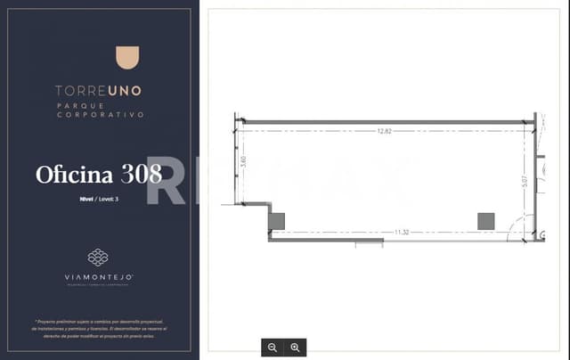 Oficina de 77.61 m2 en venta