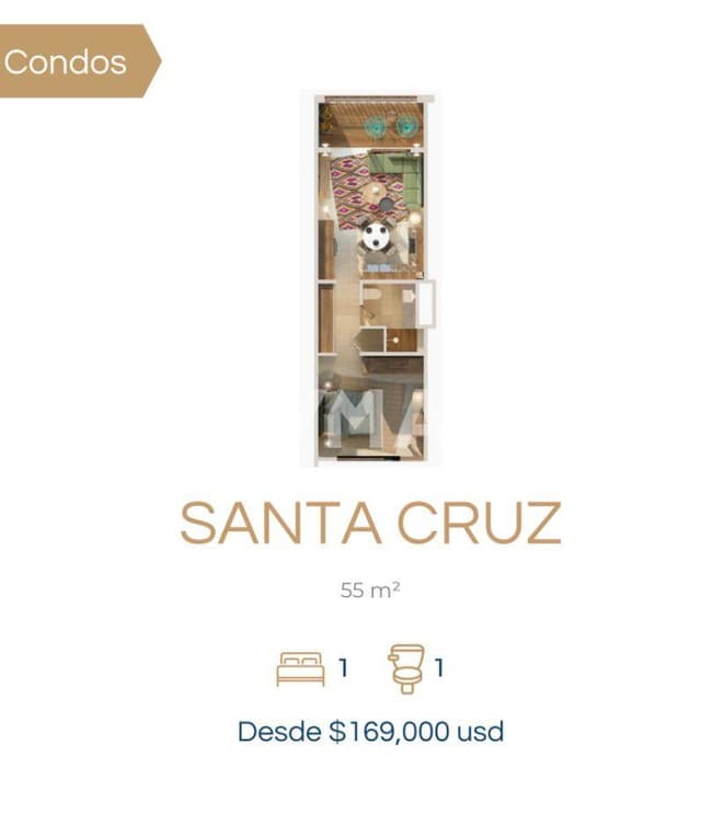Condominio frente al mar en venta