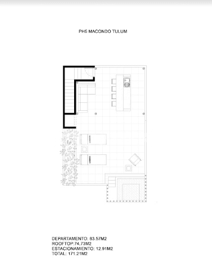 PH5 2rec 2 baños Parking
