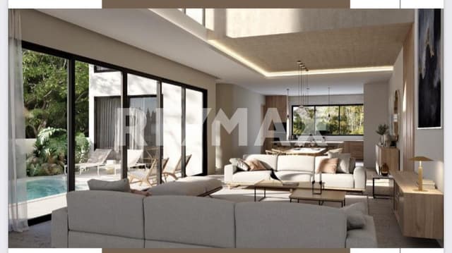 EN VENTA LUJOSA CASA DE 5 RECAMARAS, UBICADA EN ALDEA ZAMA TULUM