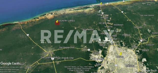 Venta de terrenos en COUNTRY LAKES Mérida Yucatán