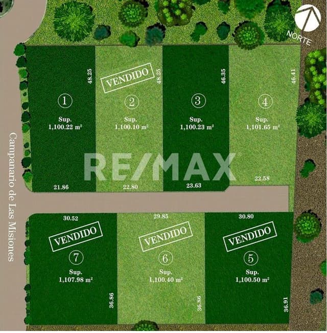 TERRENO EN VENTA EN EL CAMPANARIO 