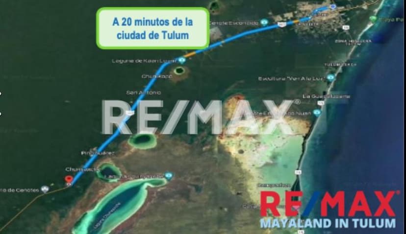 EN VENTA 1000 m2 EN EL PUEBLO DE MUYIL