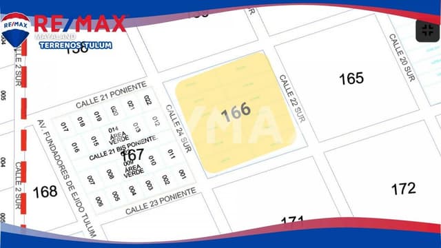 En venta lote de 736.97 m2 Region 15 tulum