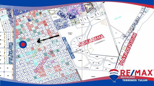 En venta lote de 679.57 m2 region 15 tulum