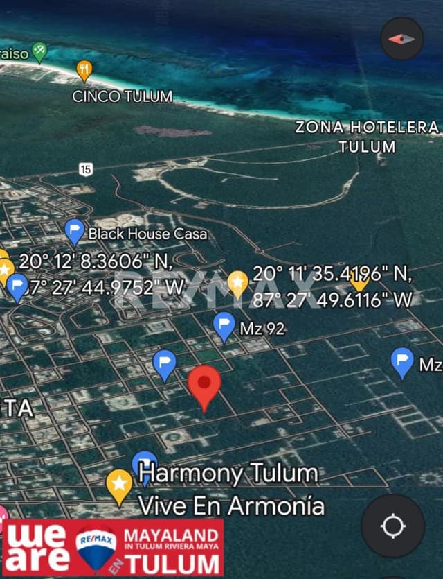 TERRENOS DIVERSOS EN EL CORAZON DE LA REGION 15 DE TULUM