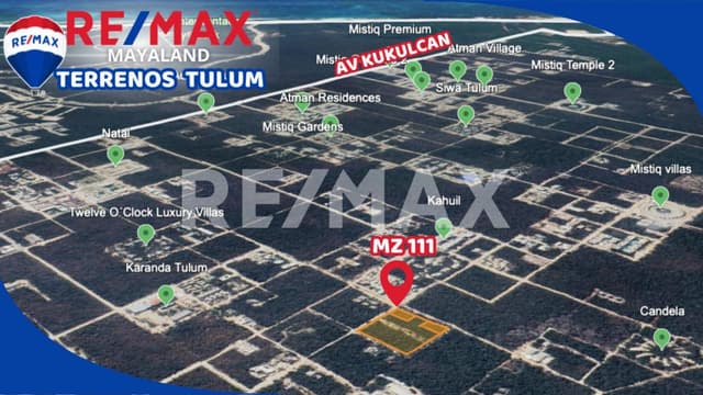 En venta TERRENO de 794.14 en Esquina en Region 15 