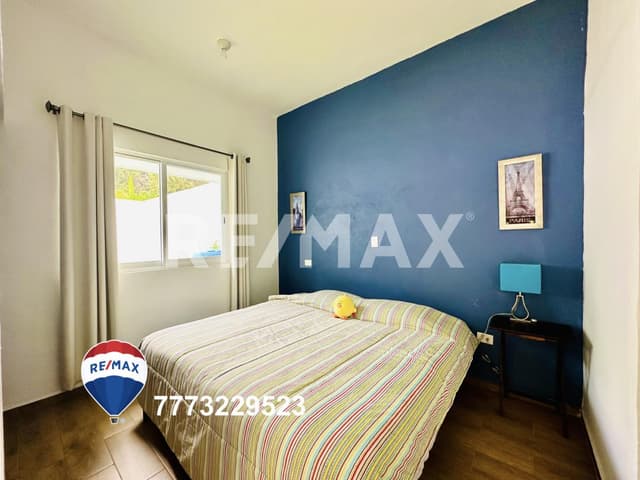 Venta de casa escriturada en condominio, Ahuatepec, Morelos...Clave 4498