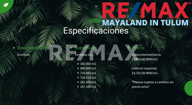 Oportunidad terrenos con financiamiento uso de suelo mixto !!!