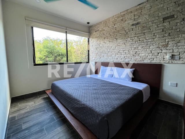 TULUM RENTA DEPARTAMENTO EN LA VELETA  - DOS RECAMARAS - AMUEBLADO 