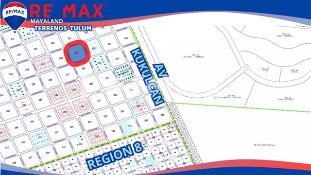 En venta hectárea a 2 cuadras de la av Kukulcan en Tulum
