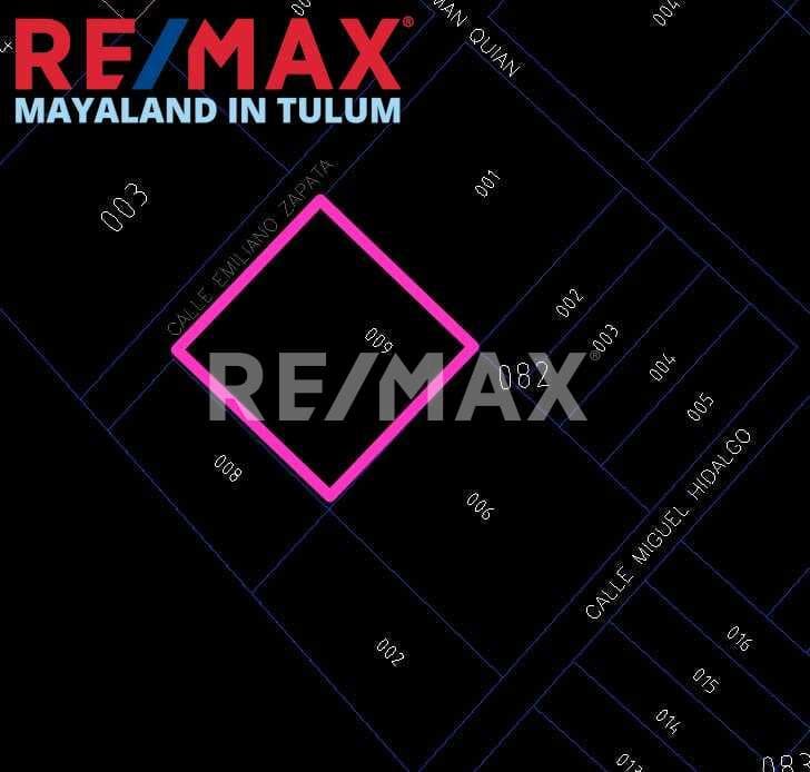 en venta 2,724 m2 en francisco hu may pueblo