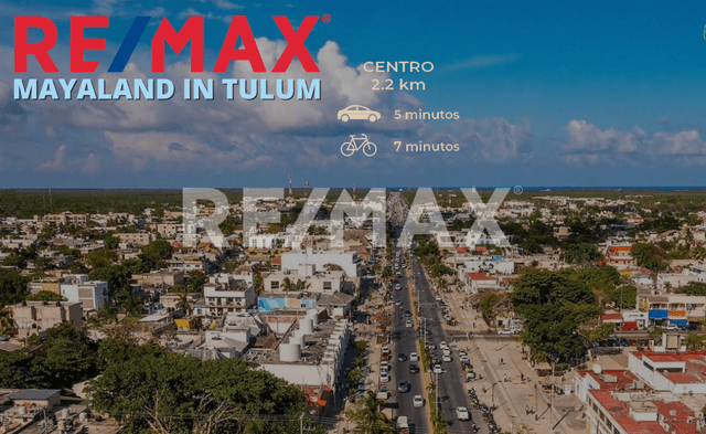 En venta lote de 786 m2 a 50 mts de la 5ta AV de tulum