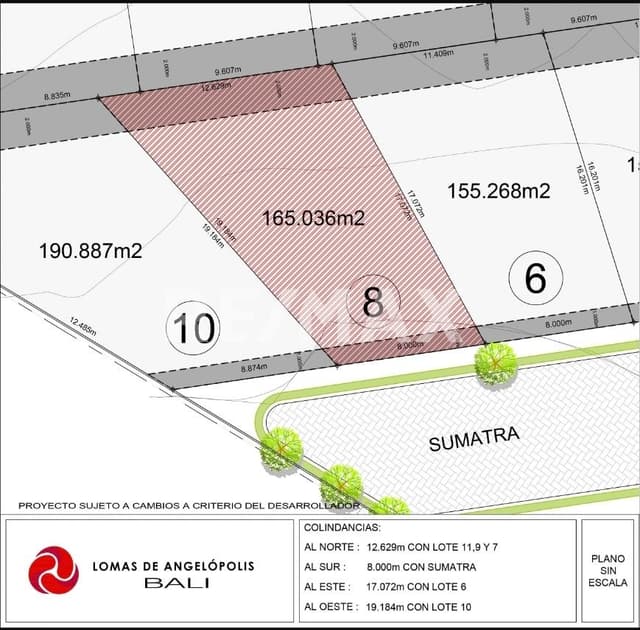 Terreno en Preventa Cluster Bali en Lomas de Angelópolis