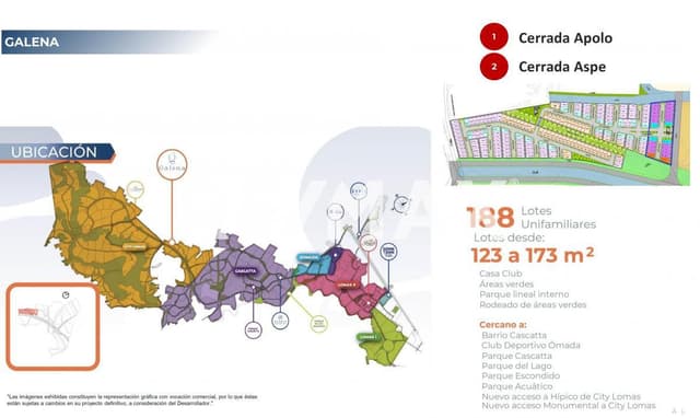 Terreno en Preventa Cluster Galena en Lomas de Angelópolis