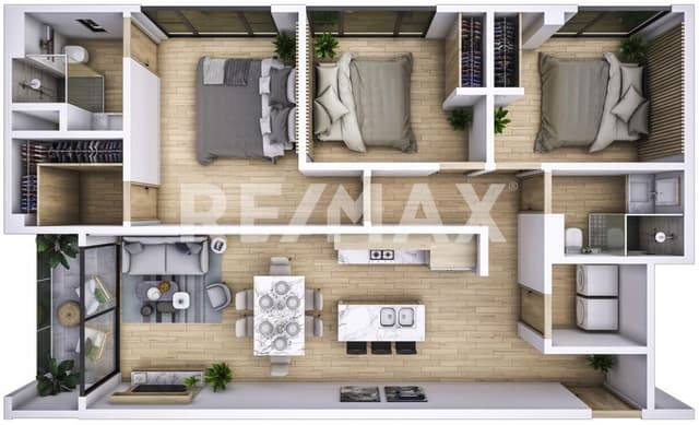 DEPARTAMENTO EN VENTA - CUADRA RESIDENCIAL