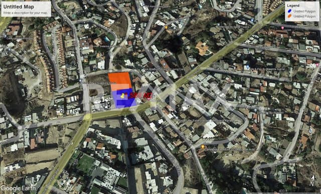 TERRENO EN VENTA DE 1585 M2 EN CUMBRES DE JUAREZ EN TIJUANA B.C.