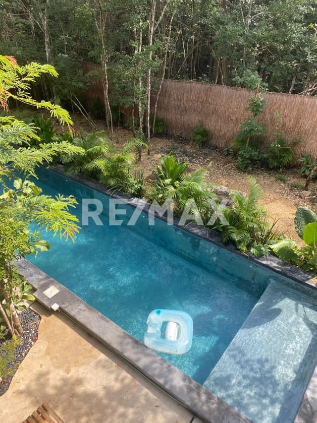 EN RENTA BONITA CASA UBICADA EN MACARIO GÓMEZ, TULUM