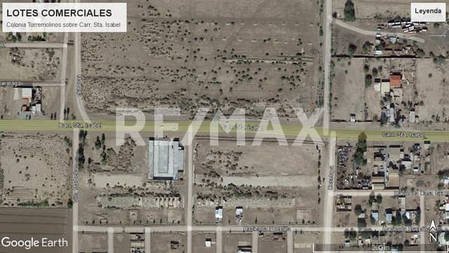 LOTE COMERCIAL EN VENTA SOBRE CARRETERA SANTA ISABEL