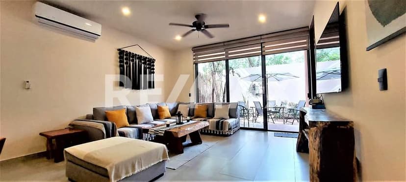 DEPARTAMENTO EN RENTA EN TULUM EN LA ZONA DE ALDEA SAVIA