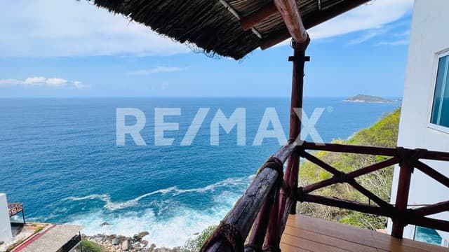 DEPARTAMENTO EN DOS NIVELES CON ALBERCA UNA VISTA TOTAL AL MAR EN BRISAS DEL MARQUES ACAPULCO