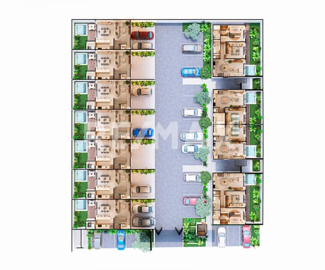Preventa departamentos ZENNOVA, Dzityá, Mérida, Yucatán modelo NOVA 2 recámaras