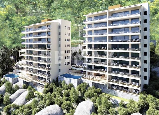 DEPARTAMENTO EN PRE VENTA CON VISTA AL MAR EN BRISAS DEL MARQUES ACAPULCO
