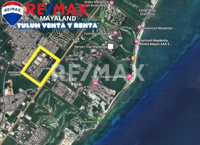 Terreno en fraccionamiento Playa Magna 