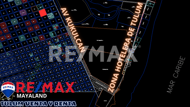 En venta terreno a 2 cuadras de la Kukulcan tulum