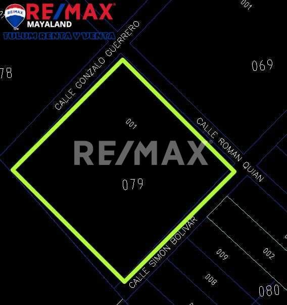 En venta hectárea en el centro Del poblado de Francisco hu may