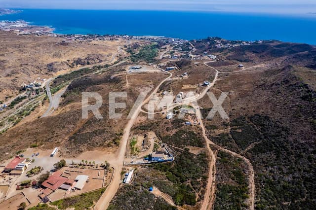 Terreno con vista al mar en Ensenada