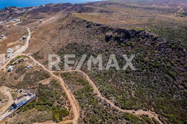 Terreno con vista al mar en Ensenada