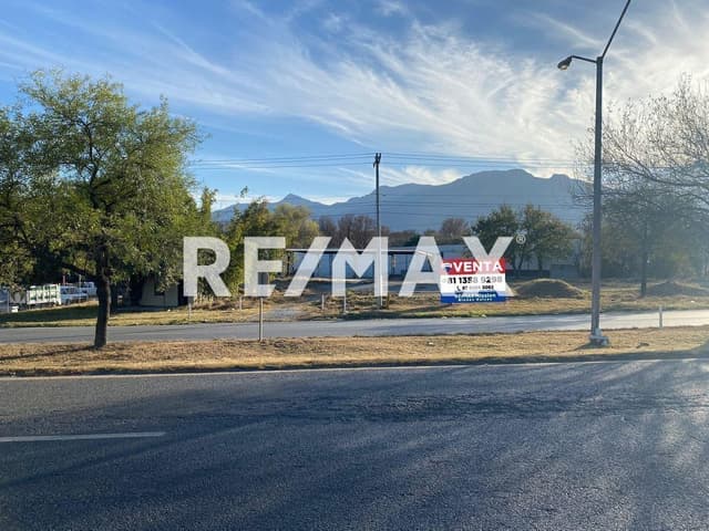 Terreno en venta 3,200 m2 frente carretera nacional, Allende Nuevo León, México. 