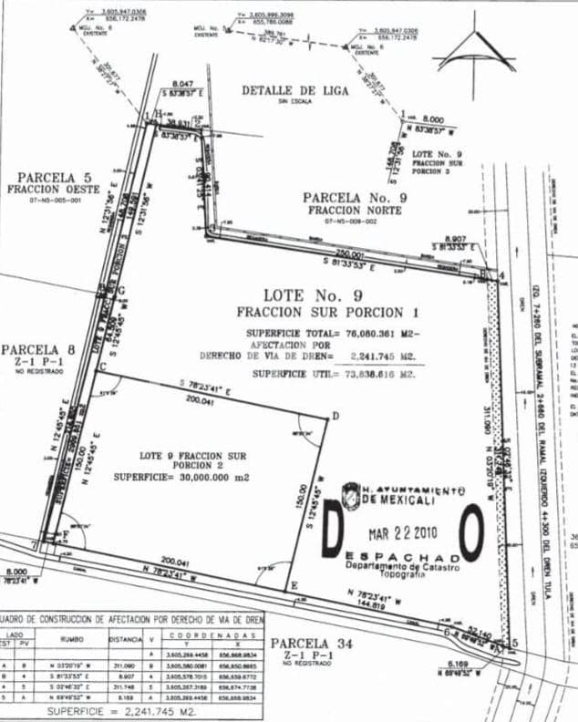 Terreno en venta de uso mixto en el Ejido Cuernavaca Parcela 9