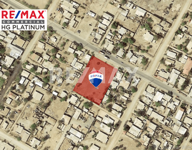 Terreno comercial en venta en Ejido Puebla