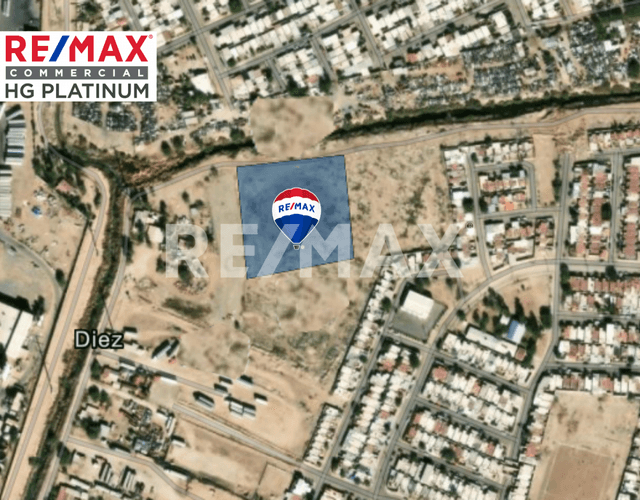 Terreno Comercial en venta en Praderas del Sol cercano a PIMSA III