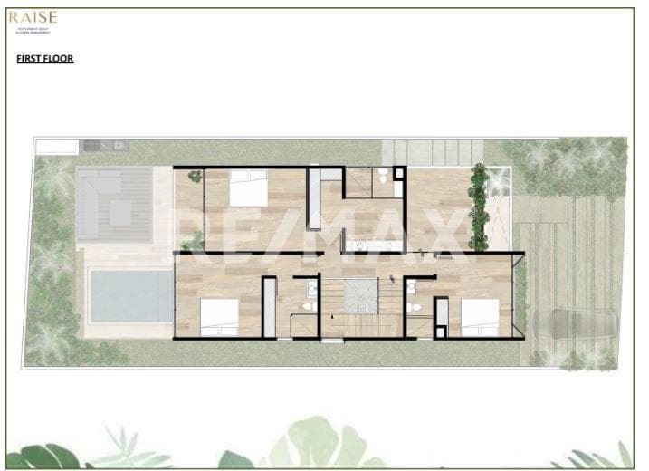 CASA ENCINO 3 rec 3 baños + rec huesped + baño