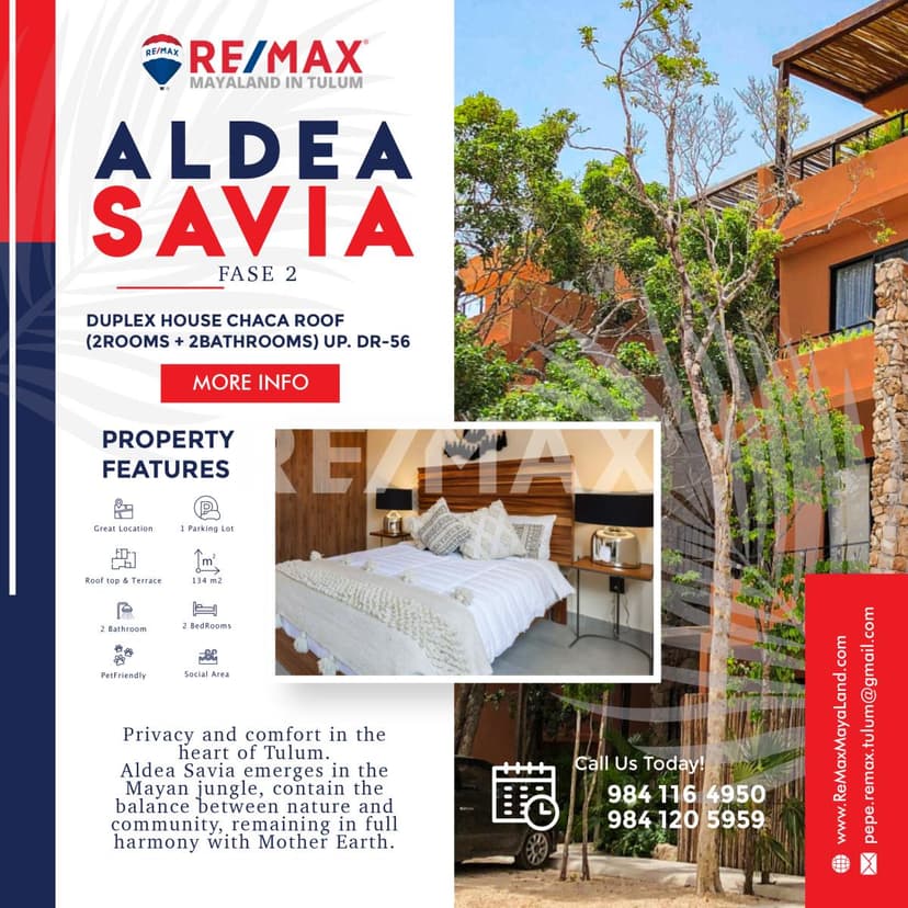 EN VENTA HERMOSA CASA DUPLEX DE 2 RECAMARAS | CHACA GARDEN