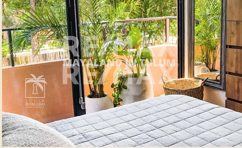 CASA DÚPLEX DE DOS HABITACIONES EN VENTA | CHACA ROOF EN ALDEA SAVIA, TULUM.