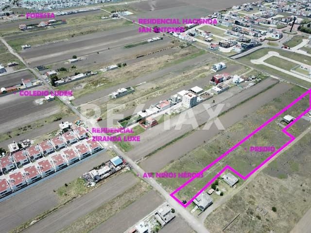 VENTA DE TERRENO COMERCIAL CALLE NIÑOS HEROES, METEPEC ESTADO DE MEXICO. 