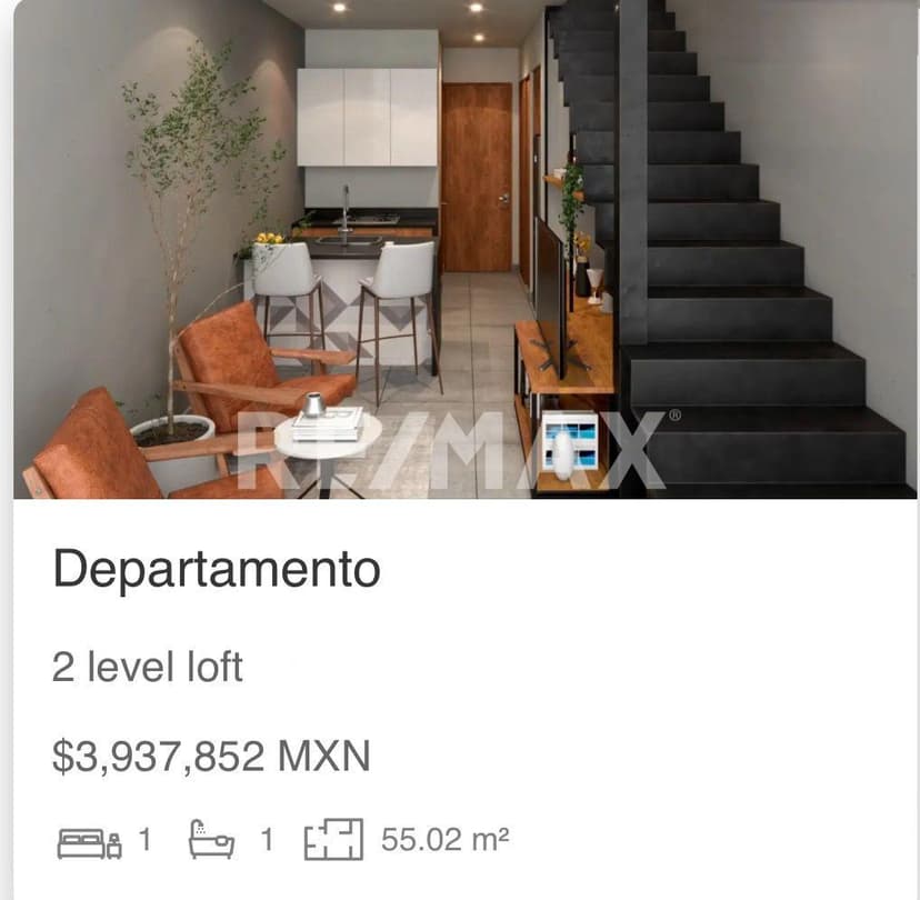 DEPARTAMENTO EN PREVENTA 