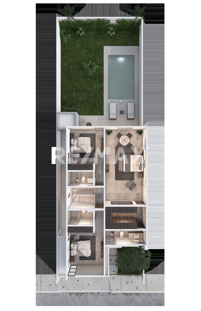 Casa en preventa en Privada Capri Mod. 210. Cholul Yucatán.