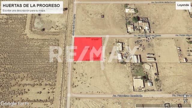 TERRENO EN VENTA, Ave.  Padre Miguel Del Barco, Huertas De La Progreso, Mexicali, Baja California 21190