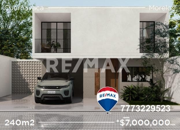 Pre-venta de casa Jardines de Delicias, Cuernavaca, Morelos...Clave 4515