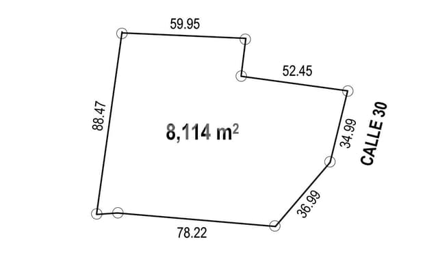 Terreno en venta para desarrollar en Margaritas Cholul, Mérida.