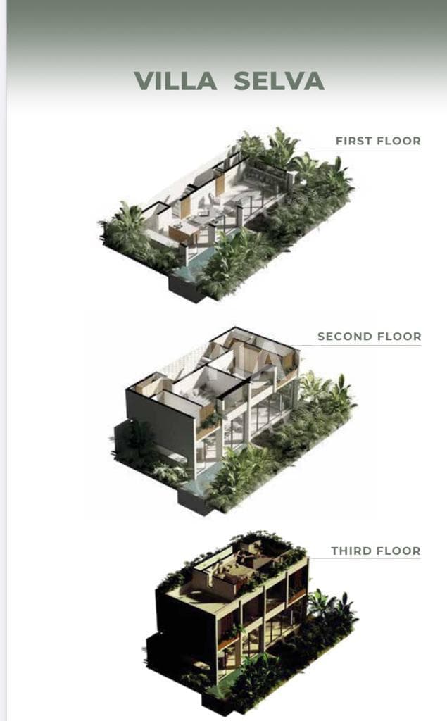 EN PREVENTA VILLA SELVA UBICADA EN TULUM