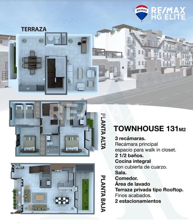 CASA EN CONDOMINIO EN VENTA EN PRAGA 44 RESIDENCIAL