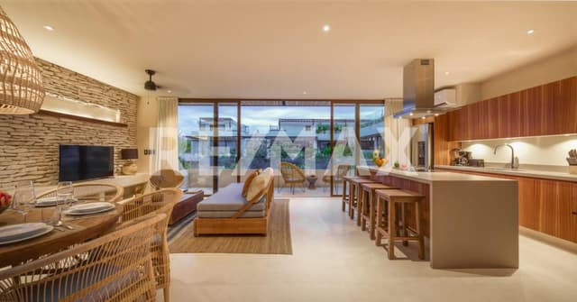 BONITO DEPARTAMENTO EN VENTA UBICADO EN COPAL TULUM.