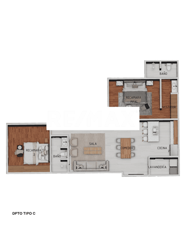 DEPARTAMENTO EN VENTA EN COL. JARDINES DEL ESTADIO