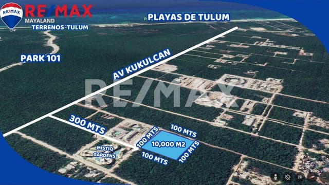 HECTAREA A 5 MIN DE LA PLAYA DE TULUM